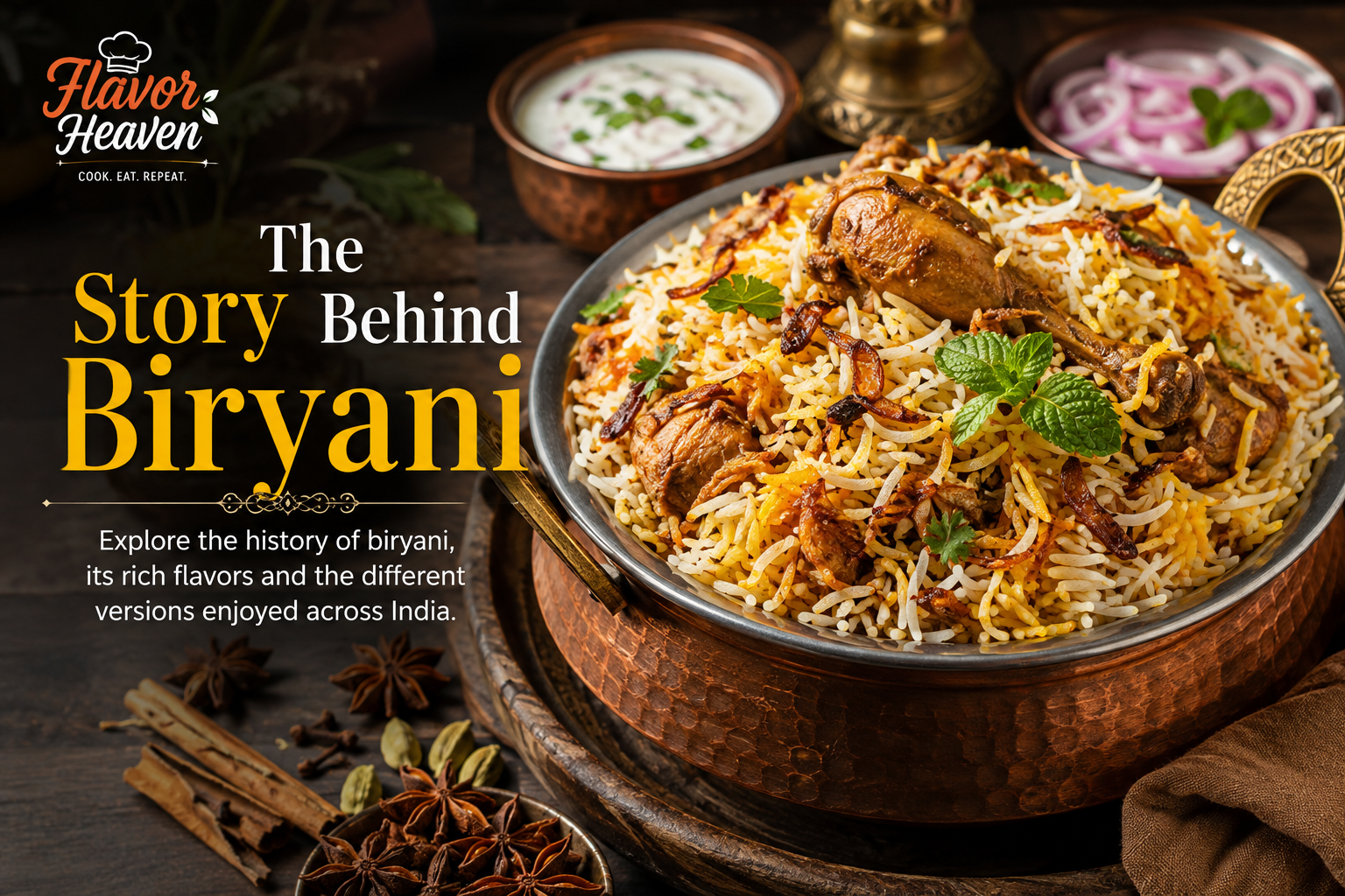 The Story Behind Biryani: History, Flavors & Regional Varieties