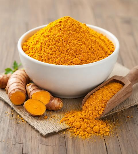 Turmeric powder used in Indian cooking